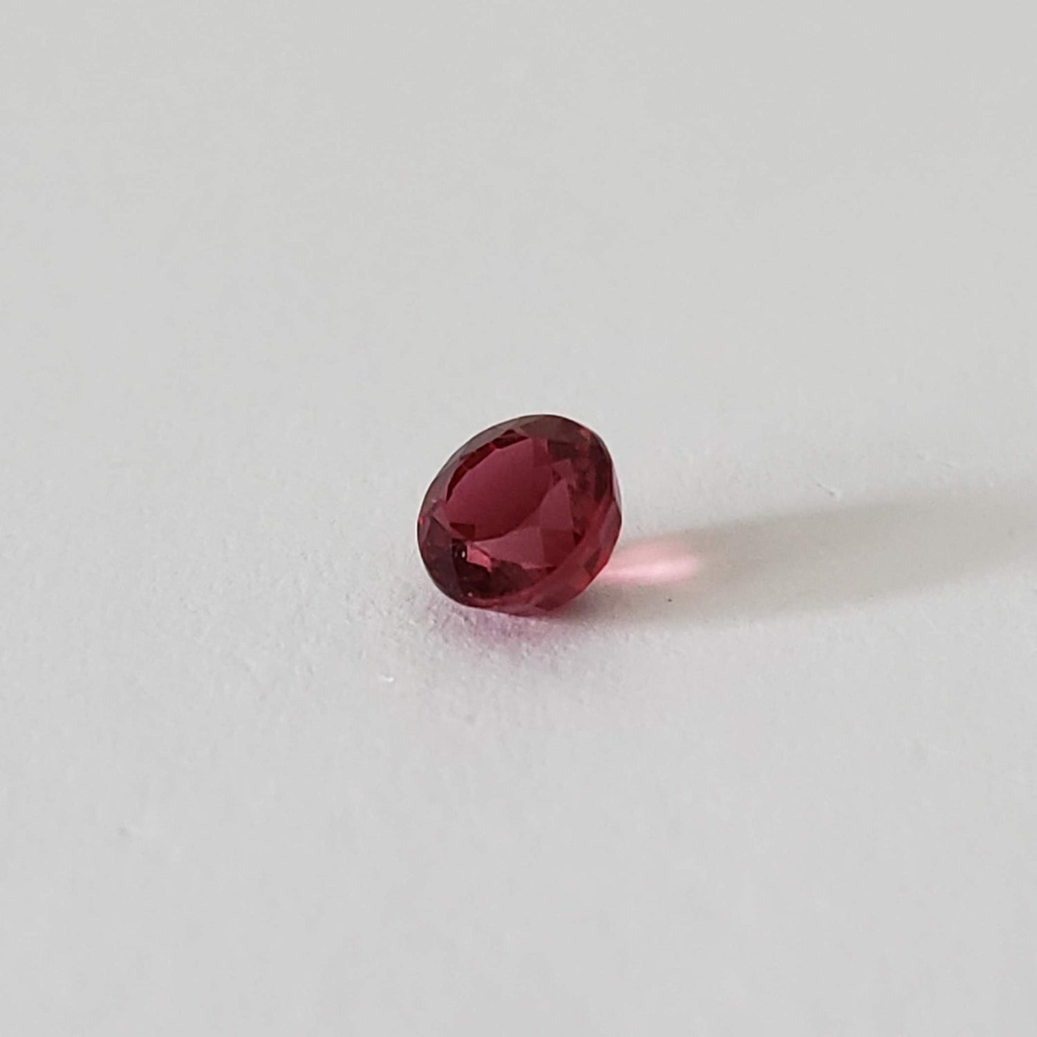  Loose Red Spinel Round Cut 4.0mm 