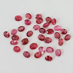 Spinel | Untreated Spinel | Oval Cut | Red | 4x3mm