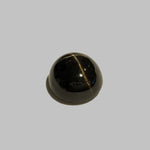  Star Diopside | Round Cabochon | Black | 9mm 