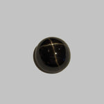  Star Diopside | Round Cabochon | Black | 9mm 