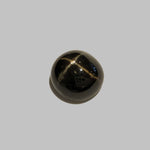  Star Diopside | Round Cabochon | Black | 9mm 