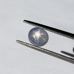  Star Sapphire | Oval Cabochon | Blue | 7.2x6.2mm 2.1ct | Myanmar 