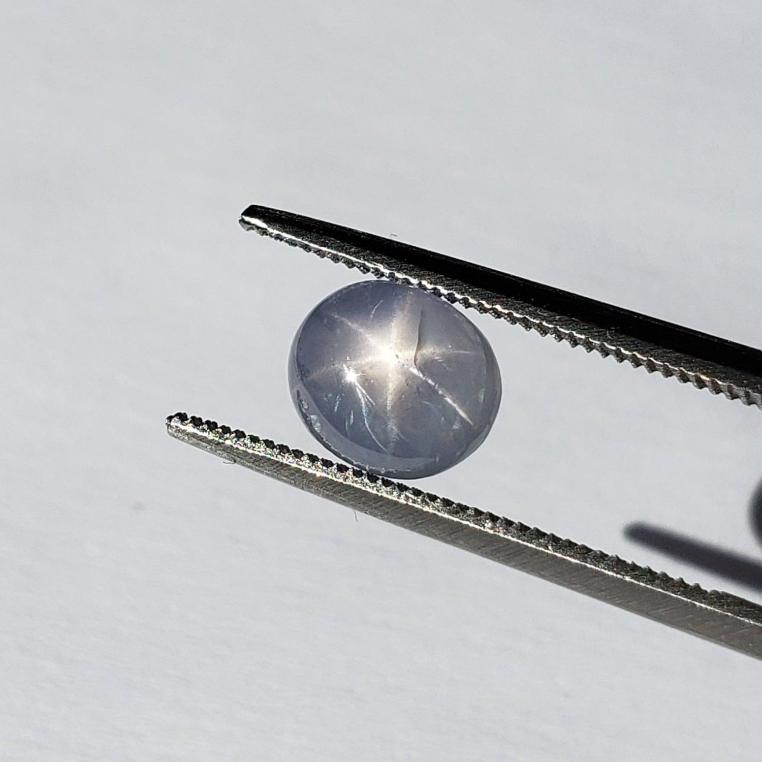  Star Sapphire | Oval Cabochon | Blue | 7.2x6.2mm 2.1ct | Myanmar 