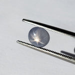  Star Sapphire | Oval Cabochon | Blue | 7.2x6.2mm 2.1ct | Myanmar 