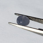  Star Sapphire | Oval Cabochon | Blue | 7.2x6.2mm 2.1ct | Myanmar 