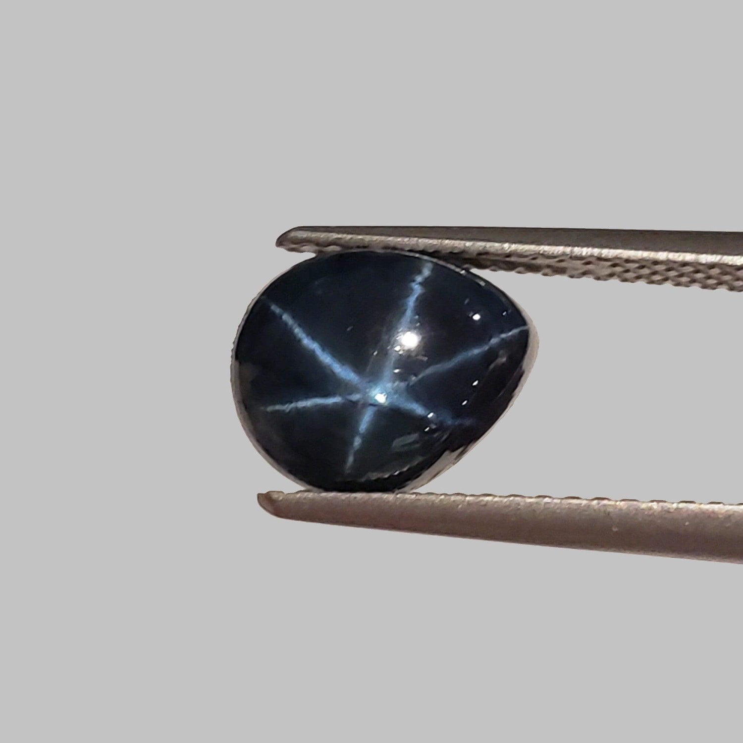 Star Sapphire | Pear Shape Cabochon | Royal Blue | 10x8mm