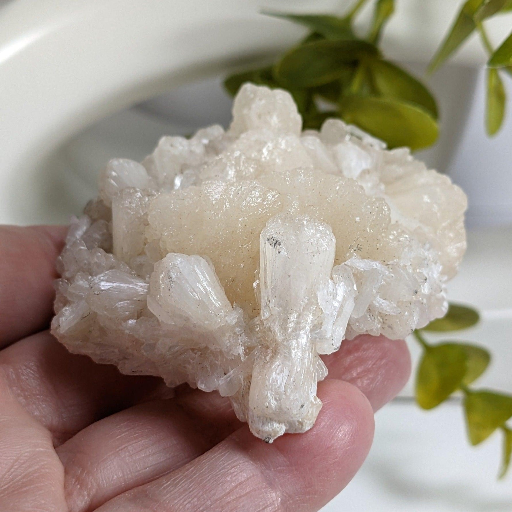 Stilbite Crystal Cluster | 113 grams | Jalgaon, India