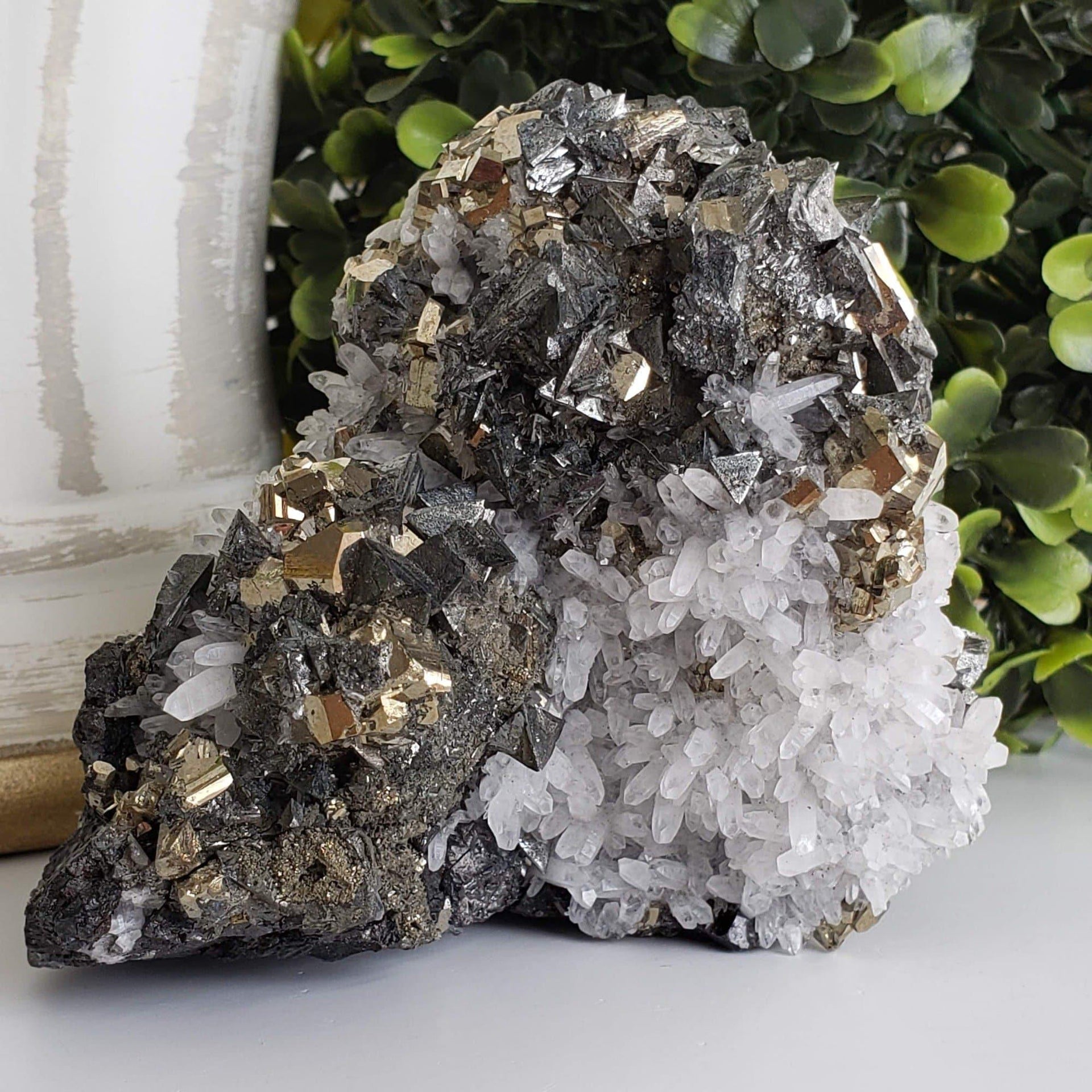 2.3 Lustrous Hematite Crystal Cluster - South Africa