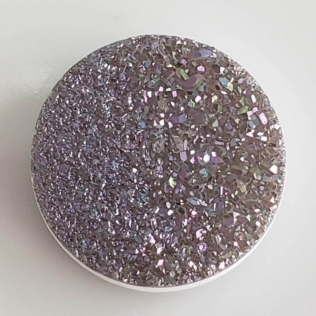 Titanium Druzy | Round Tablet | Irish Dream Rainbow Drusy | 15mm