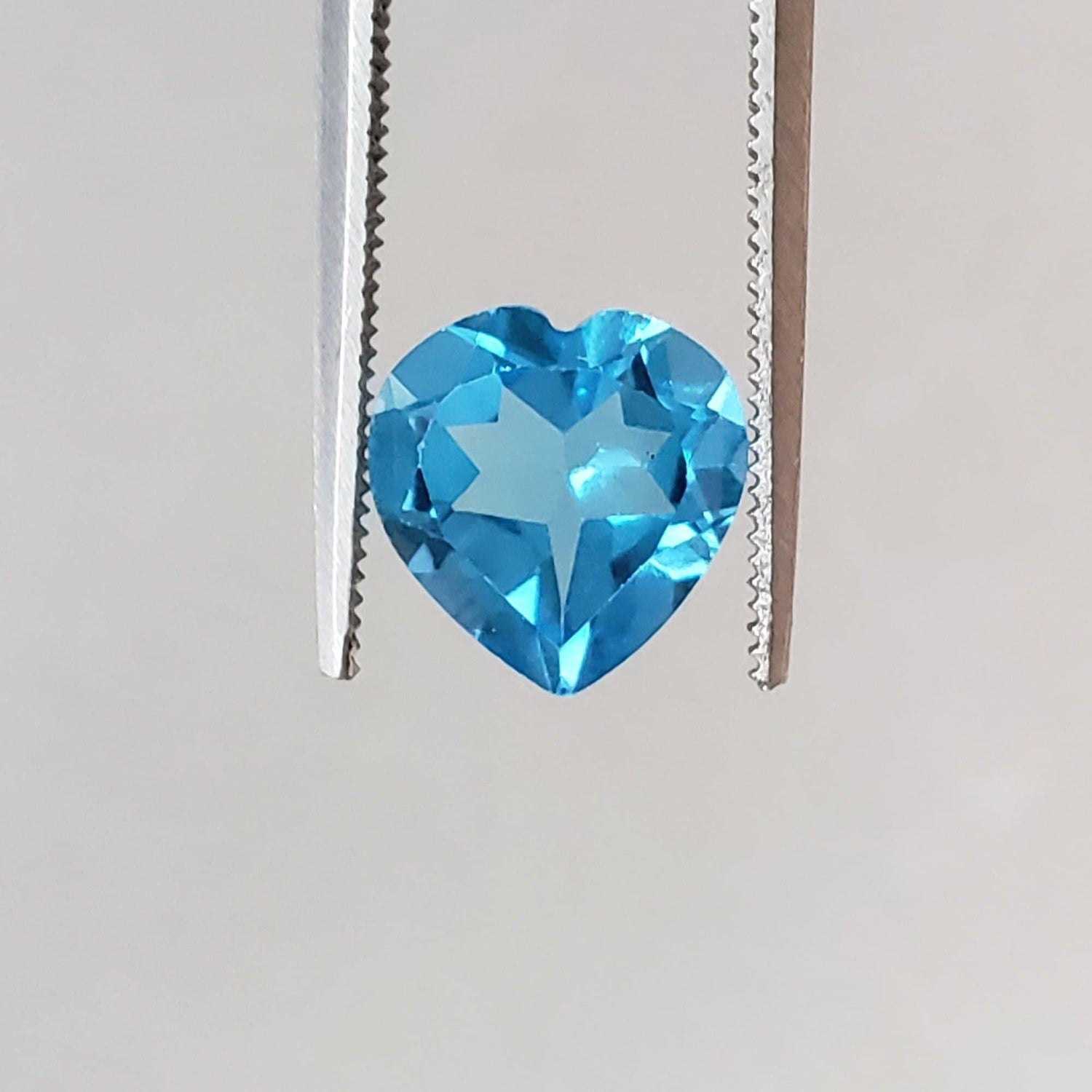  Topaz | Heart Shape Cut | Swiss Blue | 9mm 2.97ct 