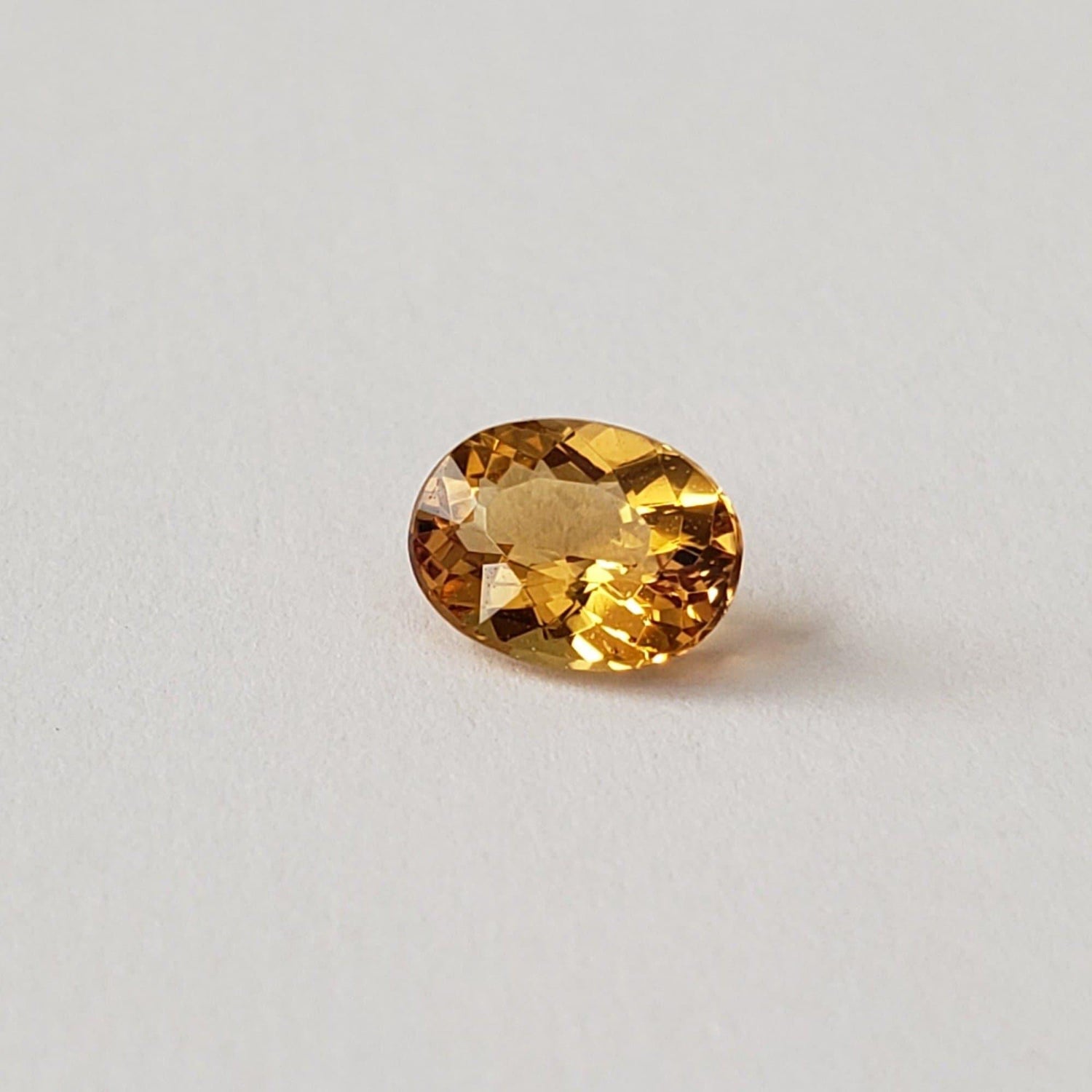  Imperial Topaz | Oval Cut | Stunning Golden Orange | 7.8x6mm 1.29ct | Brazil 