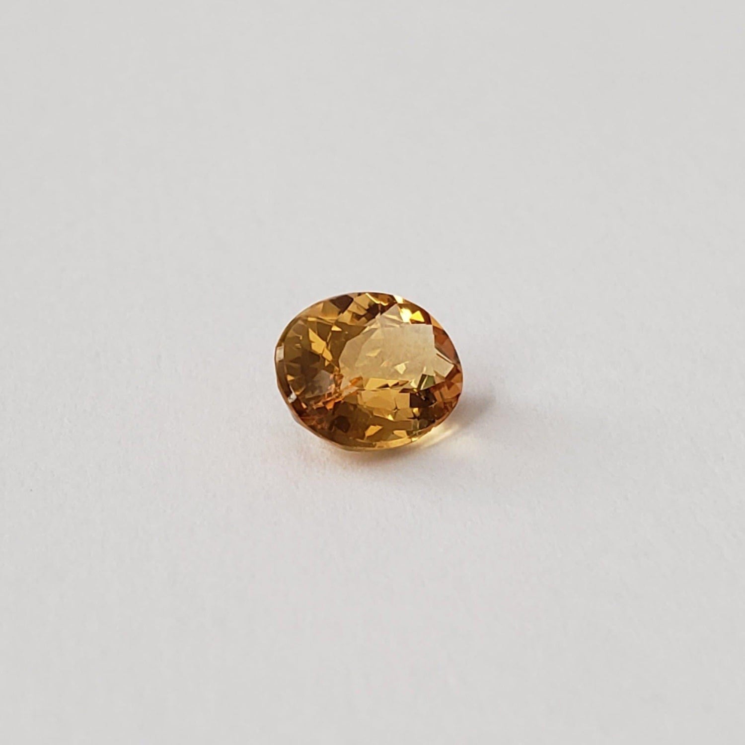  Imperial Topaz | Oval Cut | Stunning Golden Orange | 7.8x6mm 1.29ct | Brazil 