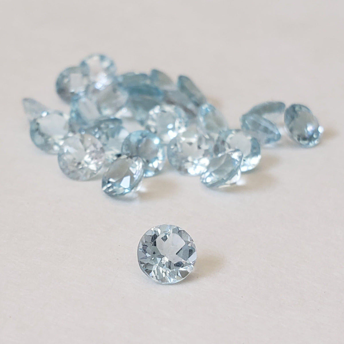 Topaz | Round Cut | Sky Blue | 5mm