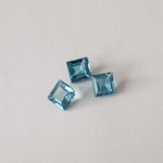  Topaz | Square Cut | Swiss Blue | 5mm 