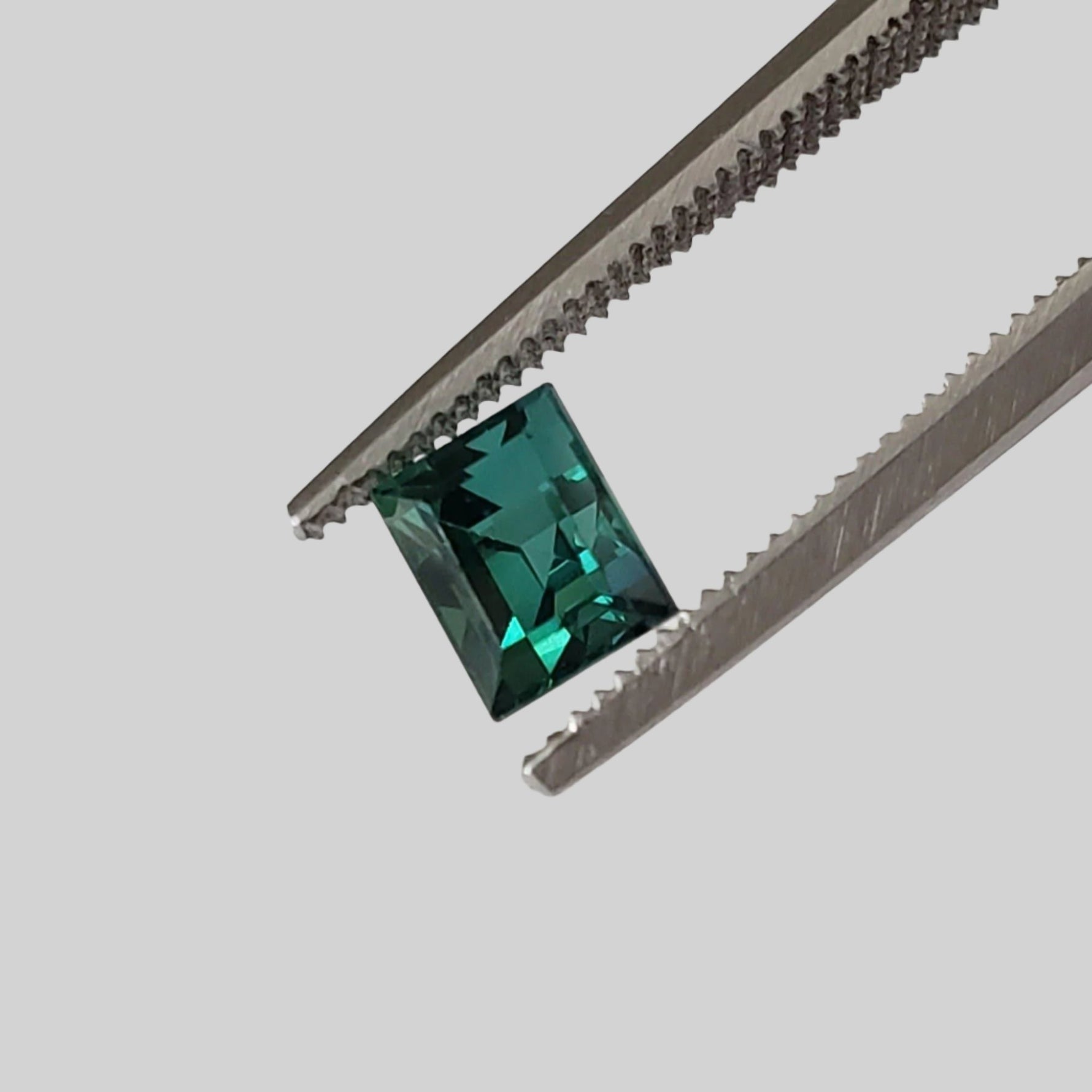  Tourmaline | Baguette Cut | Neon Blue | 5x4.5mm 0.69ct 