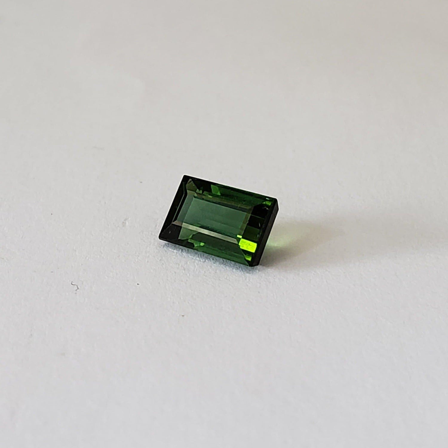   Tourmaline | Baguette Cut | Neon Green | 8x5.3mm 1.73ct 