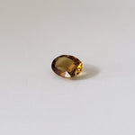  Tourmaline | Oval Cut | Golden Olive | 7.5x5.5mm 0.97ct | Africa 