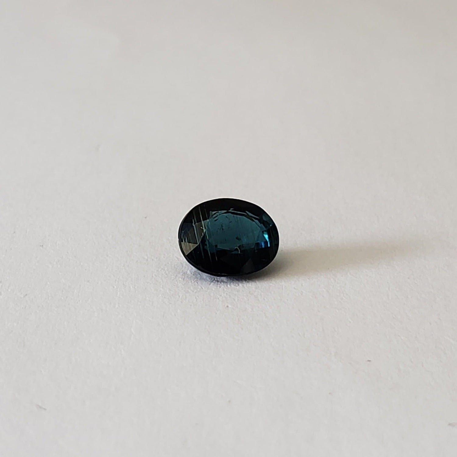 Tourmaline | Oval Cut | Neon Green Blue | 7.3x6mm 1.20ct