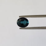 Tourmaline | Oval Cut | Neon Green Blue | 7.3x6mm 1.20ct