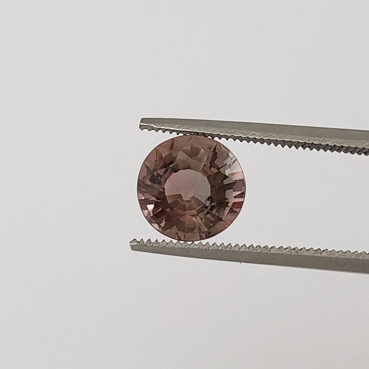 Tourmaline | Round Cut | Pink Peach | 7.7mm 1.9ct