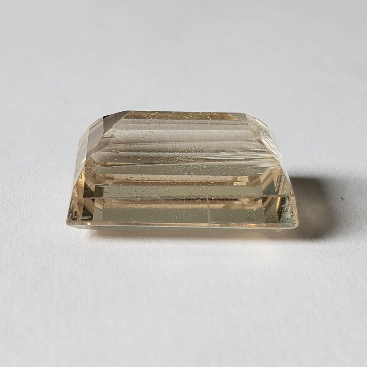 Triphane | Spodumene | Baguette Cut | Light Canary Yellow | 19x13mm 30.63ct