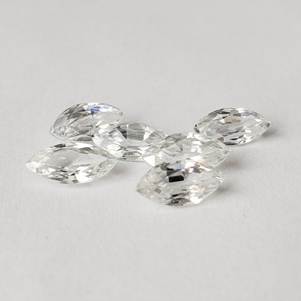 Zircon | Marquise Cut | White | 8x4mm