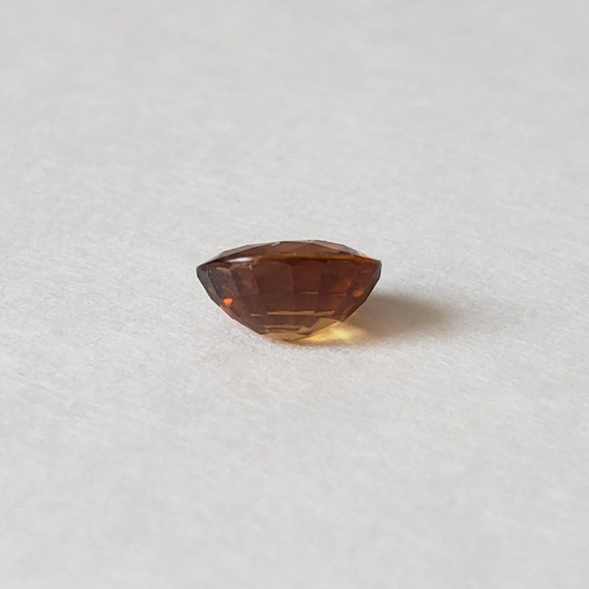  Zircon | Oval Cut | Burnt Orange | 8x6.5mm 2.25ct | Cambodia 