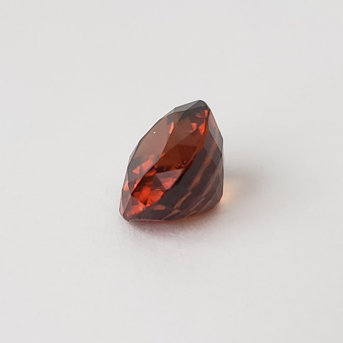  Zircon | Oval Cut | Imperial Orange | 10.8x9.3mm 6.11Ct | Vietnam 