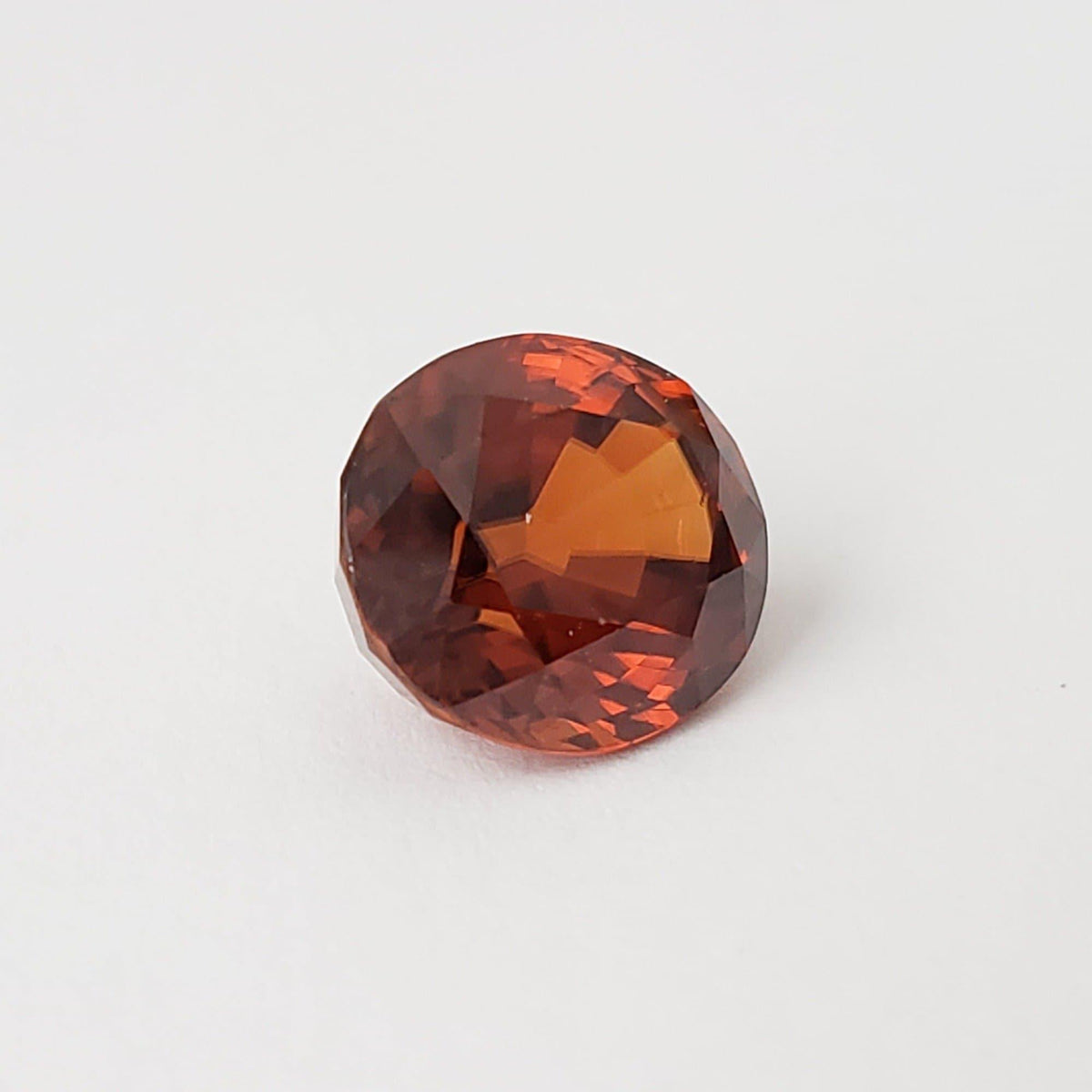  Zircon | Oval Cut | Imperial Orange | 10.8x9.3mm 6.11Ct | Vietnam 