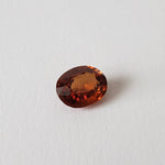 Zircon | Oval Cut | Rich Orange | 8.5x6.5mm 2Ct | Cambodia