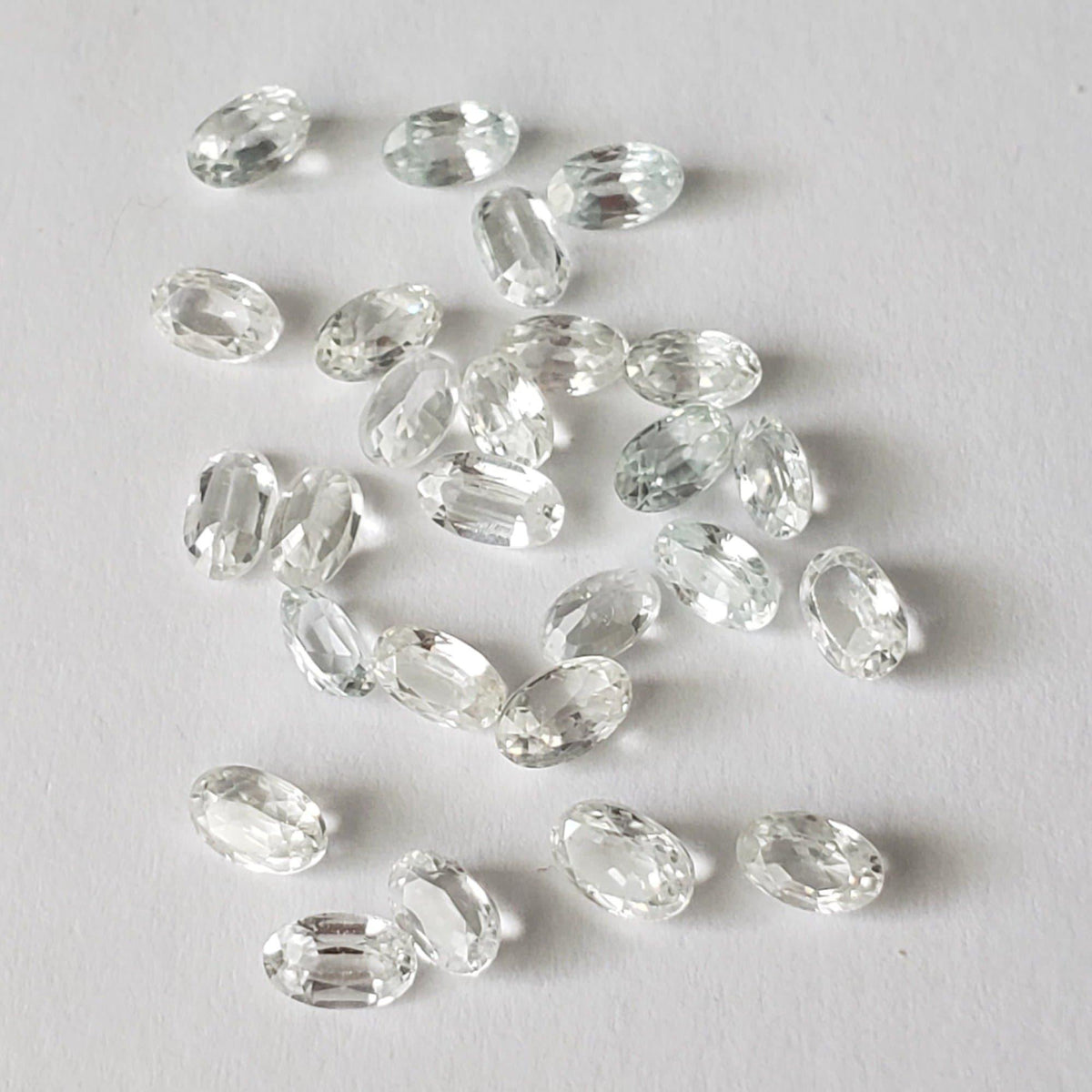 Zircon | Oval Cut | White | 5x3mm