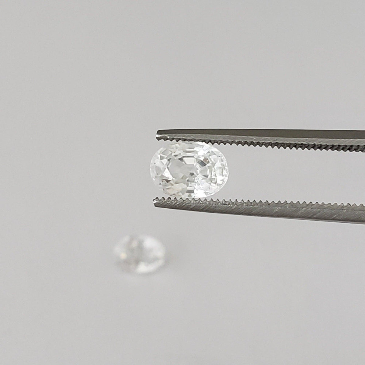  Zircon Pair | Oval Cut | White | 7x5 mm | Africa 